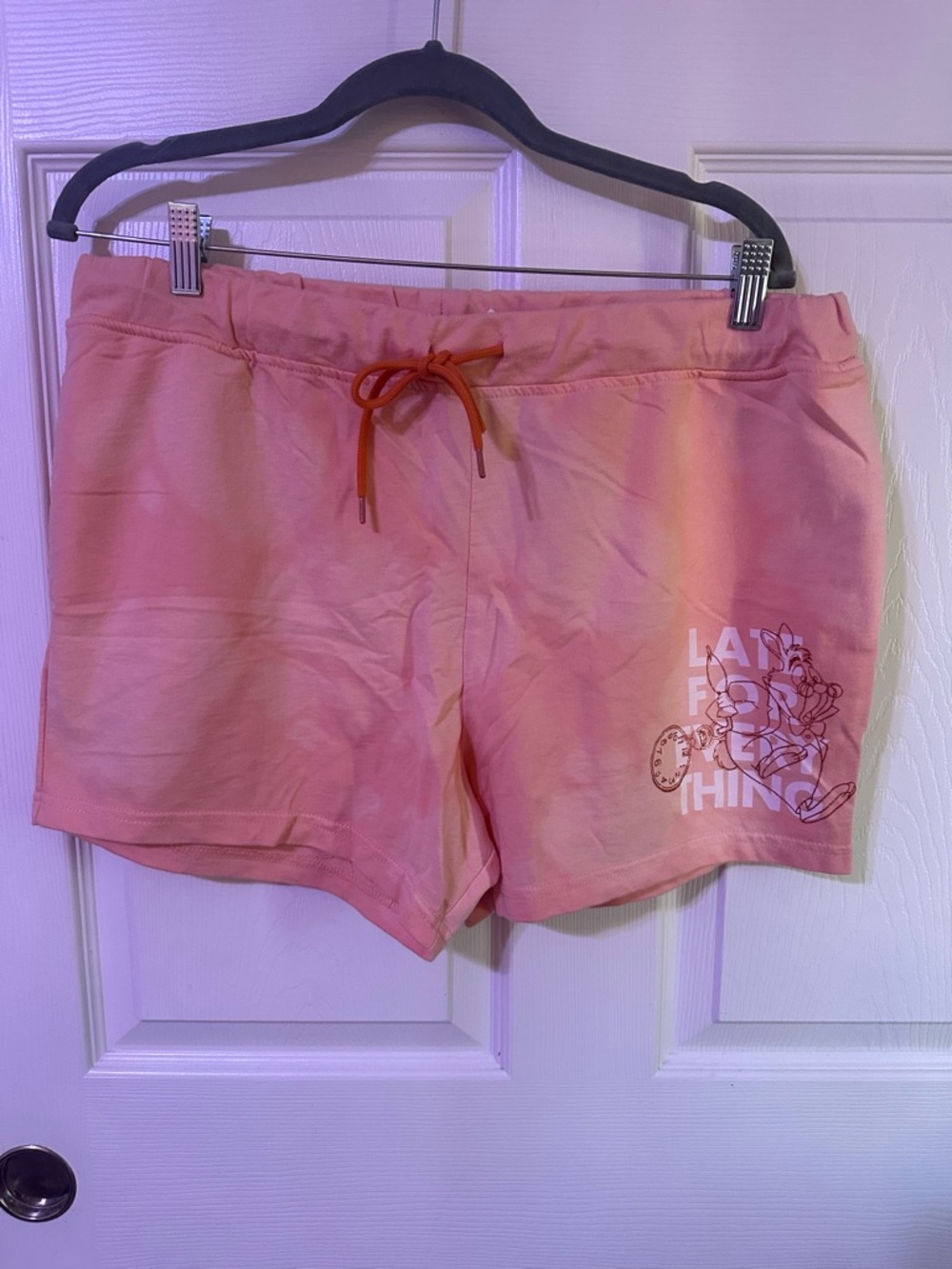 Disney Alice in Wonderland Tie-Dye Lounge Athletic Shorts